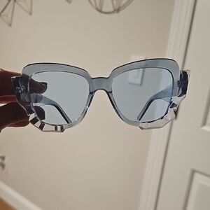 Stylish Blue Women's Glasses